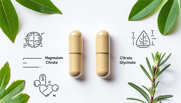 magnesium citrate and glycinate