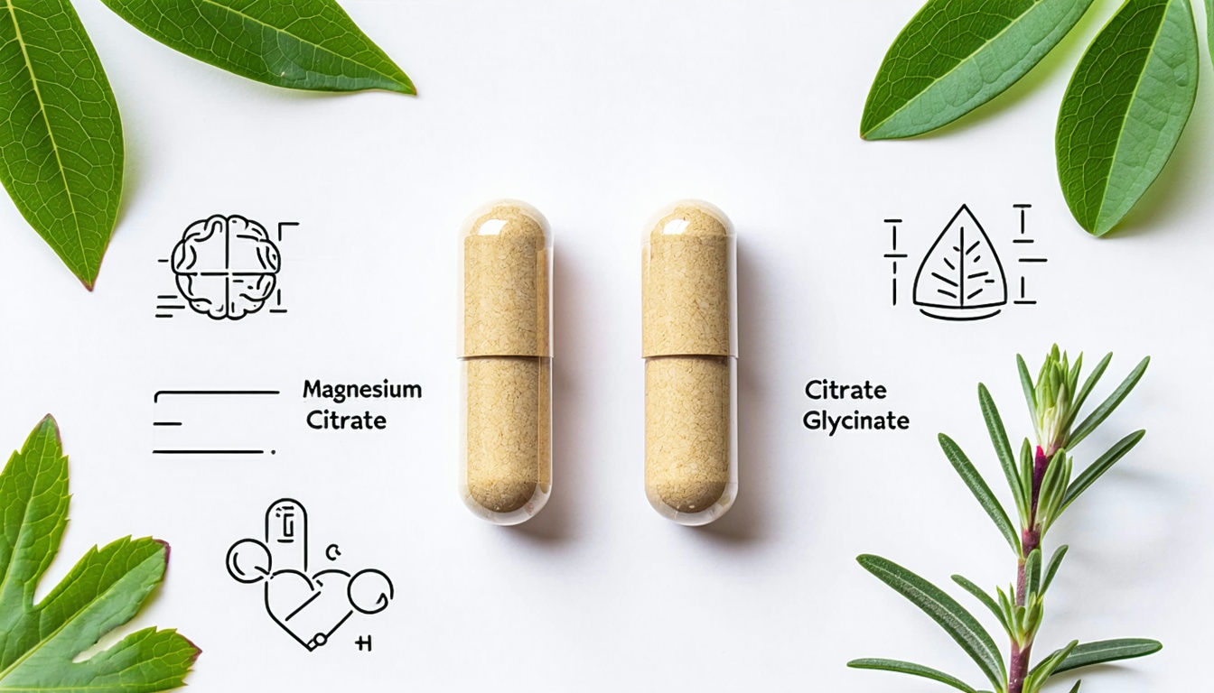 magnesium citrate and glycinate