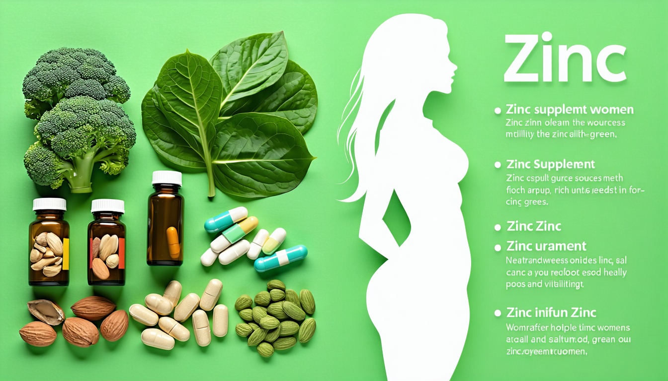 zinc supplements for women